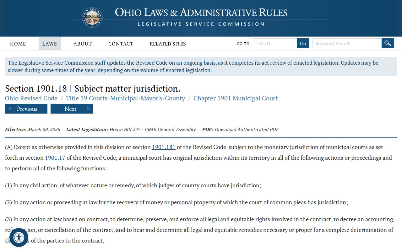 Muskingum County criminal dockets municipal court jurisdiction source